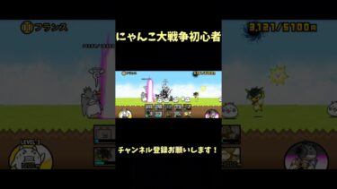 にゃんこ大戦争初心者です #チャンネル登録お願いします #チャンネル登録よろしく #チャンネル登録ありがとう #にゃんこ大戦争 #にゃんこ大戦争初心者 #チャンネル登録よろしく #初心者