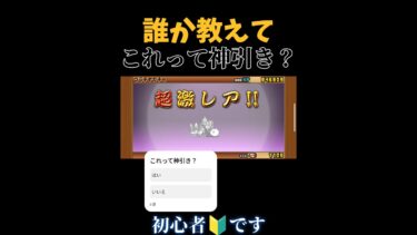 これって強いの？#初心者 #にゃんこ大戦争 #にゃんこ #神引き