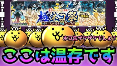 半額リセット！ネコ缶ザクザク！でもこの極ネコ祭はマジでスルーがいいぞ！　にゃんこ大戦争