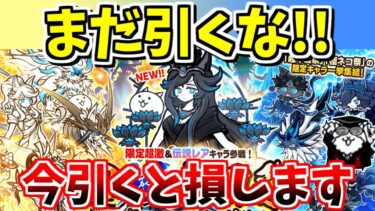 【にゃんこ大戦争】超極ネコ祭はまだ引いちゃダメ！今引くと損します…引くのがお得になるパターンを解説！【The Battle Cats】