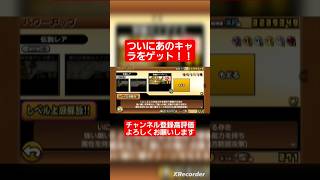 ついにあのキャラをゲット！！ #にゃんこ大戦争ガチャ #にゃんこ大戦争