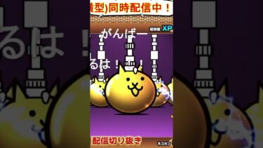 【にゃんこ大戦争】＃４１４　超極ネコ祭超爆死ｗｗｗ猫缶編⑤！YouTube&TikTok同時配信してるよー【ソシャゲ配信】＃shorts