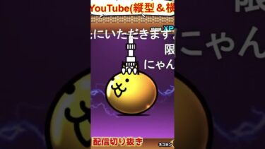 【にゃんこ大戦争】＃４０８　超極ネコ祭神引き集！レアチケ１３８連編①！YouTube&TikTok同時配信してるよー【ソシャゲ配信】＃shorts