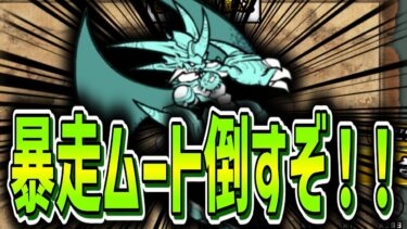 【にゃんこ大戦争】暴走ムートを絶対に倒す配信
