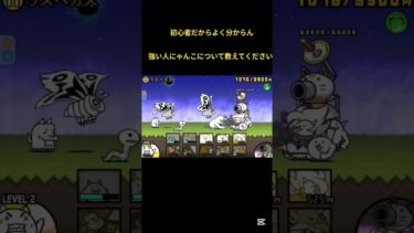 にゃんこ初心者の現状#にゃんこ大戦争 #ばずれ #おすすめにのりたい #田中圭 #永野芽郁