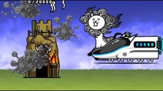 1F城破壊最速？ 【にゃんこ大戦争】