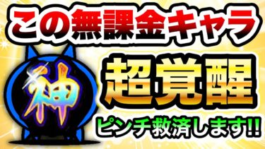 【奇跡】この無課金キャラの超覚醒キターーーー！！！！　にゃんこ大戦争