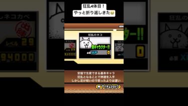 【にゃんこ大戦争】￤これで壁役が一体増えたーまじででかすぎるナイス👍￤#にゃんこ大戦争#にゃんこ大戦争初心者#初心者#ショート#game#shorts#fyp