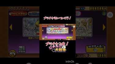 プラチケだ〜　#にゃんこ #にゃんこ大戦争 #にゃんこ大戦争初心者 #プラチナチケット #ガチャ #shorts #爆死
