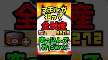 【にゃんこ大戦争】神引き！？マモルガ狙って全財産使い果たしてみた！！【ガチャ】#にゃんこ大戦争