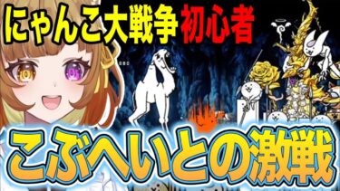 大苦戦！こぶへい突破！！【ふたりで！にゃんこ大戦争】 #ゲーム実況 #Vtuber