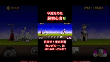 【にゃんこ大戦争】無課金超初心者　東京編