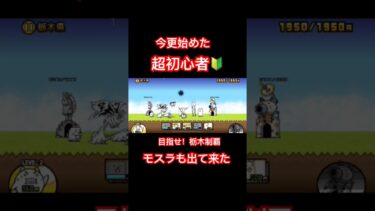 【にゃんこ大戦争】無課金超初心者　栃木編