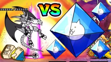 にゃんこ大戦争×エヴァコラボ最強キャラ！ネコムート大試練が崩壊した…